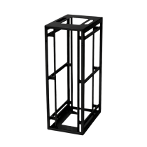 Rainford SafeServ® OX (Four Post Open Frame Rack) - 42U x 800 x 1000- Black