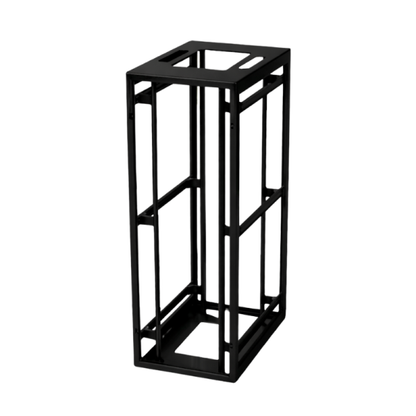 Rainford SafeServ® OX (Four Post Open Frame Rack) - 42U x 600 x 1000 - Black