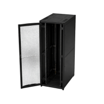 Rainford SafeServ® SX - 42U x 800 x 1000 Server Rack (Curved Door, Split Sides) - Black