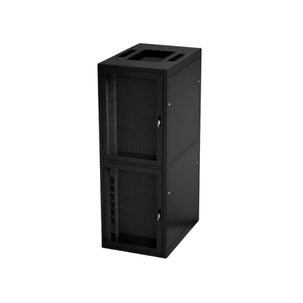 Rainford SafeServ® Colocation Rack Cabinet - Black