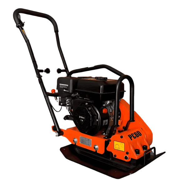 Wacker plate compactor Outland Tools PC60 Petrol Engine 65kg 12KN 37cm wide