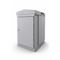 Rainford CommSafe® Single Bay RH End Pod Cabinet - Grey - 37U x 600D