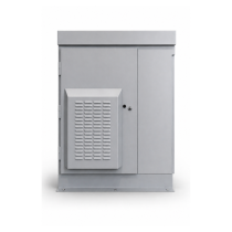 Rainford CommSafe® Single Bay RH End Pod Cabinet - Grey - 37U x 600D