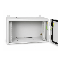 Rainford Vantage™ Wall Box, No Cooling - Light Grey - 6U x 600W x 400D