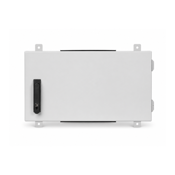 Rainford Vantage™ Wall Box, No Cooling - Light Grey - 12U x 600W x 300D