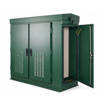 Rainford Vanguard™ F Double Bay + RH End Pod Cabinet with Advanced Cooling - 30U x 600D