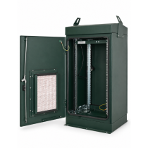 Rainford Vanguard™ F Single Bay + RH End Pod Cabinet with Standard Cooling - 20U x 600D