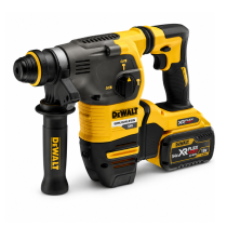 DeWalt XR FLEXVOLT SDS-Plus Hammer Drill – 54V – 30mm – 3kg – 2 x 9Ah Batteries - DCH333X2-GB