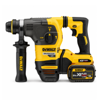 DeWalt XR FLEXVOLT SDS-Plus Hammer Drill – 54V – 30mm – 3kg – 2 x 9Ah Batteries - DCH333X2-GB