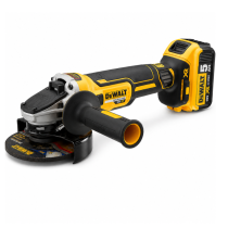 DeWalt XR Brushless Angle Grinder – 18V – 125mm – 2 x 5Ah Batteries – DCG405P2-GB