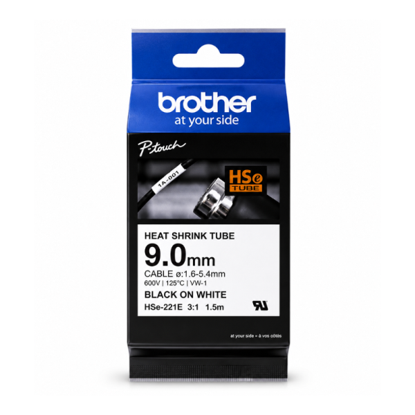 Brother Heatshrink Tube – 5.2mm x 1.5m
