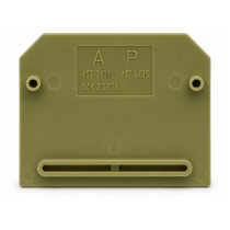 Weidmuller APSAK2.5+AST3+4/35 End and Partition Plate