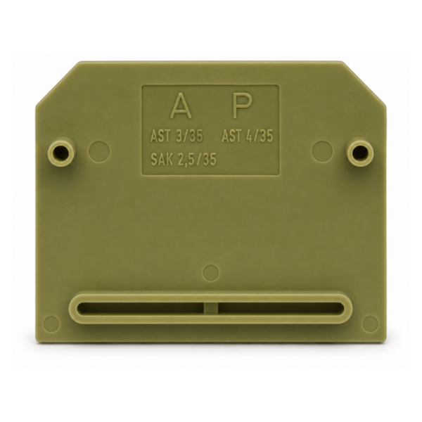 Weidmuller APSAK2.5+AST3+4/35 End and Partition Plate