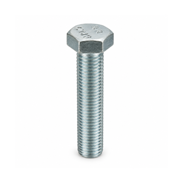 Hex Head Set Screw – M8 x 40 – BZP