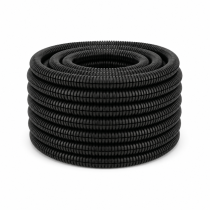Flexible Split Conduit – Plastic – Black – 25mm x 50m