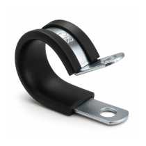 P Clip – Rubber Lined Metal – 20mm – Pack of 10