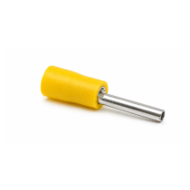 Pin Terminal – Yellow–14mm Pin – Entry 4-6mm – Pack of 100
