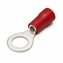 Ring Terminal – Red – M3 – Entry 0.5-1.5mm – Pack of 100