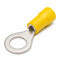 Ring Terminal – Yellow – M8 – Entry 4-6mm – Pack of 100