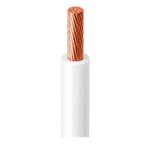 Tri-Rated Single Core Cable – 2.5mm – White - Per Metre