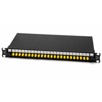 19″ Fibre Patch Panel – ST/ST – 16 Way – 1U