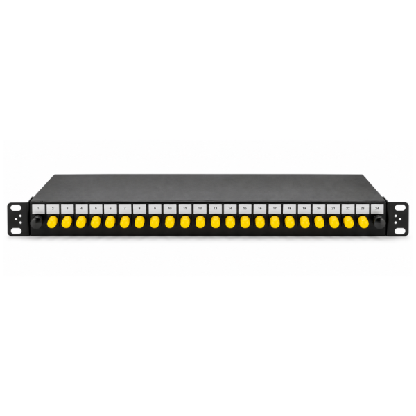 19" Fibre Patch Panel – ST/ST – 16 Way – 1U