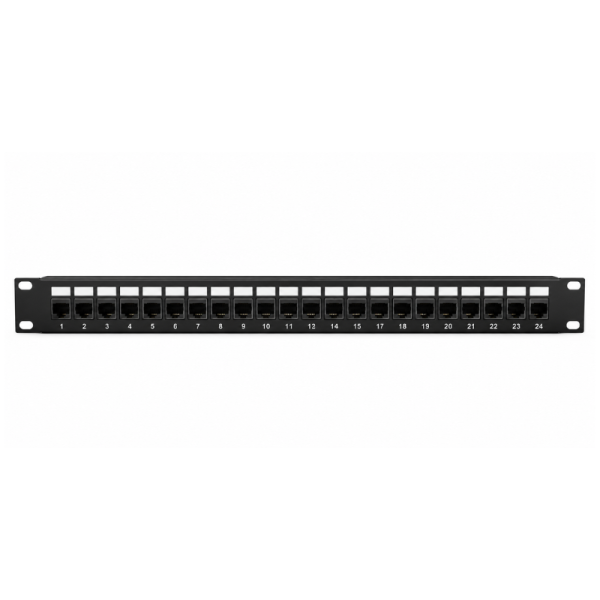 Keystone Patch Panel – Unloaded – 1U – 24 Port