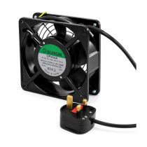 Cabinet Fan Loom with Switched Lead – 1.5m