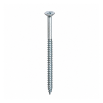 Wood Screw – Twinthread – Pozi – BZP – 12g x 2″ – 5.5x50mm – Pack of 100