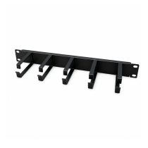 Cable Management Bar – 1U – 5 Ring