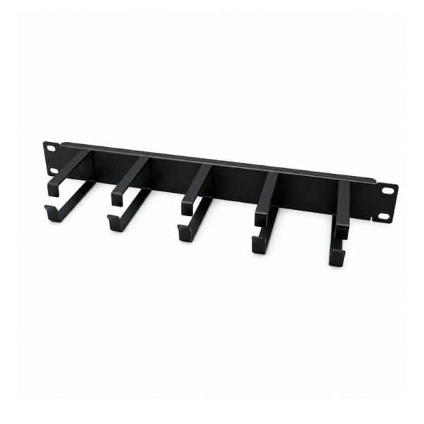 Cable Management Bar – 1U – 5 Ring