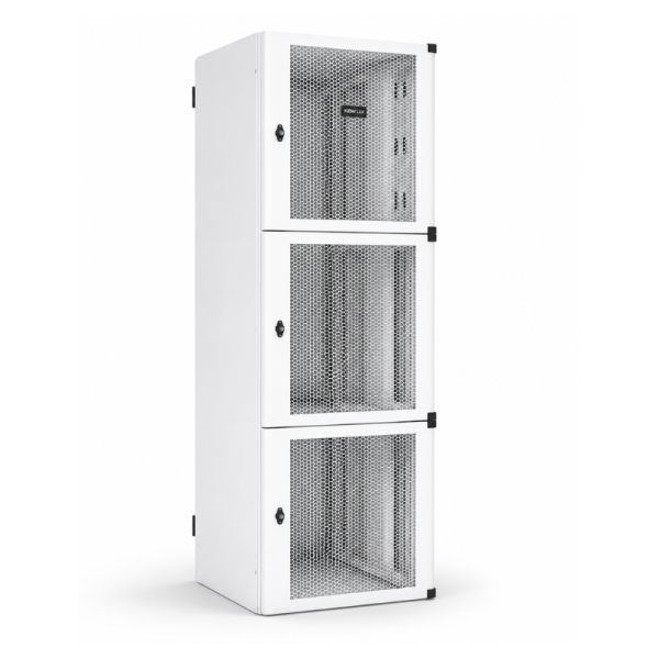 RACKEON Colocation Rack - 47U - 19" - 600x1200mm - 3 Compartments - 1500kg