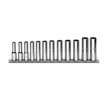 Beta Socket Set – 3/8″ Drive – 12 Point – 12 Piece