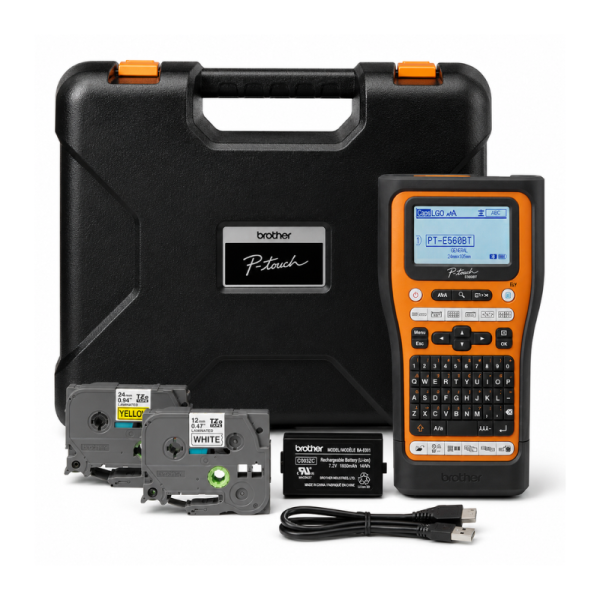 Brother – PT-E560BTVP – Industrial Label Printer – 24mm – Bluetooth – Auto - Cutter