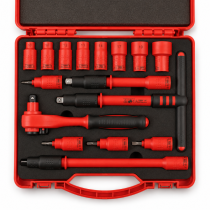 Laser Insulated Socket Set–3/8" Drive – 16 Piece
