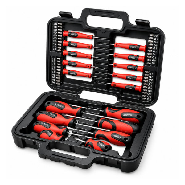 Screwdriver & Bit Set – 58 Piece