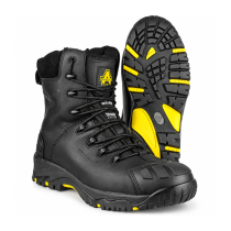 Waterproof Safety Boot – Hi Leg – Side Zip – Size 8
