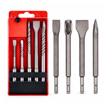 SDS Drill Bit & Chisel Set – 9 Piece