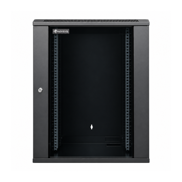 UPTEC 19" Wall Mount Cabinet – 20U – 600mm Depth – Removable Panels