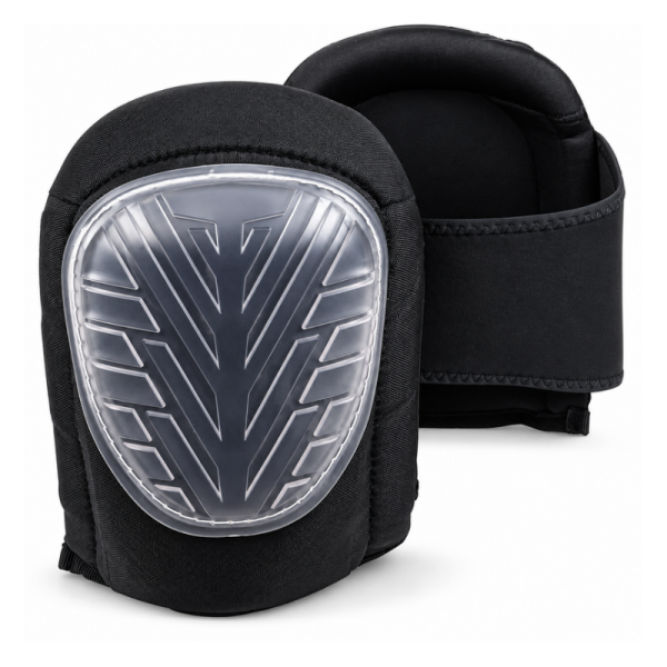 Gel Knee Pads – Black – One Size – Pair
