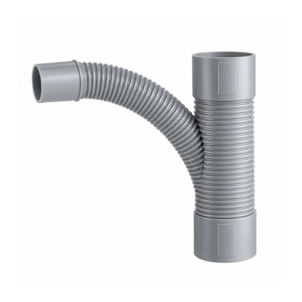 Duct Split Swept Tee – 54/56mm (96-54mm) – Grey