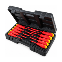 Insulated Soft Grip Electrical Screwdriver Set – 11 Piece – Mixed – 918535