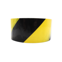 Tape Hazard Warning Yellow/Black - 50mm x 33m