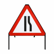 Road Signs Zintec Road Narrows Right