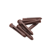 Brown Rawl Plugs 7.0mm - Pack of 100
