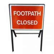 Road Signs Zintec Footpath Closed