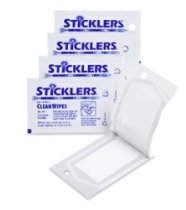 Sticklers CleanWipes Singles Outdoor Fibre Optic Wipes (Pack of 50)