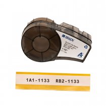 Tape Cart. VinylSL (BK on WT) 38.1mm x 4.3m M210/M211 Brady