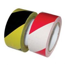 Tape Hazard Warning Red/White